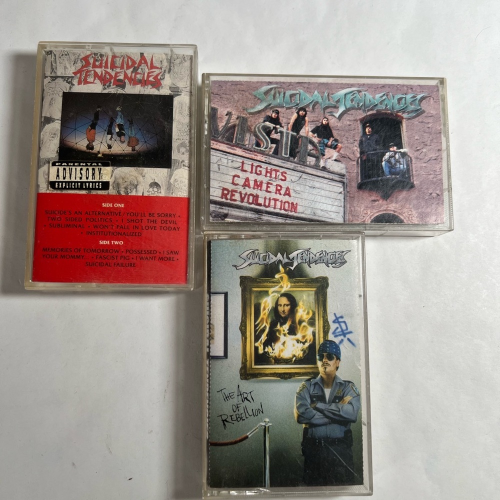 Suicidal‎ Tendencies Cassette Tape Collection